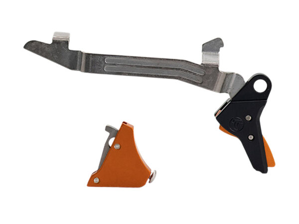 Timney Triggers ALPHAGLOCK5ORANGE Alpha Competition  9mm/40 S&W Orange Fits Glock Gen5