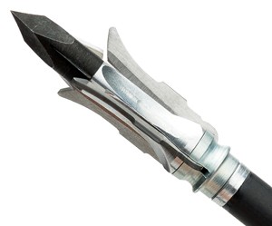 GRIM REAPER BROADHEAD RAZORTIP - XBOW 3-BLADE 100GR 1 1/2" CUT - Image 2