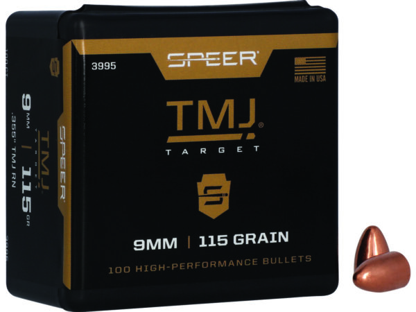Speer 3995 TMJ 9mm 115gr Total Metal Jacket 100 Per Box/5 Case