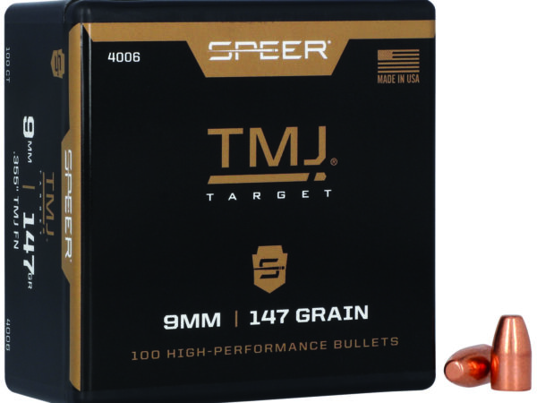 Speer 4006 TMJ  9mm 147gr Total Metal Jacket 100 Per Box/5 Case