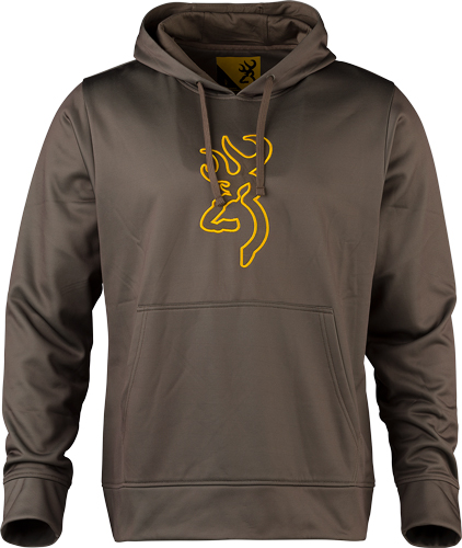 BROWNING TECH HOODIE LS - MAJOR BROWN X-LARGE - Image 2