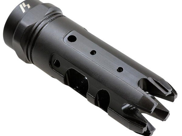 Strike Industries KINGCOMP22 King Comp  Black Steel with 1/2"-28 tpi Threads, 2.62" OAL & 0.87" Diameter for 223 Rem, 5.56x45mm NATO AR-Platform