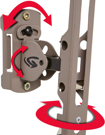 CUDDEBACK GENIUS PTL CAMERA - MOUNT W/TILTPAN& LOCK