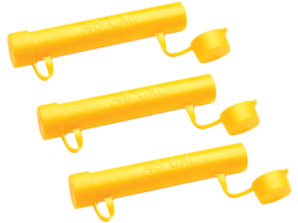 CVA AC1617 Speed Loader Magnum 45 Cal Pellets Yellow Plastic 3 Per Pack