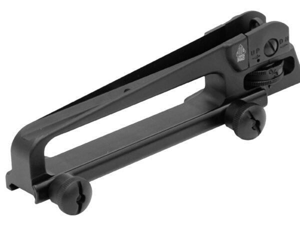 UTG Pro TLURS001 Mil-Spec Carry Handle/Sight Black Hardcoat Anodized 7075-T6 Aluminum AR-15