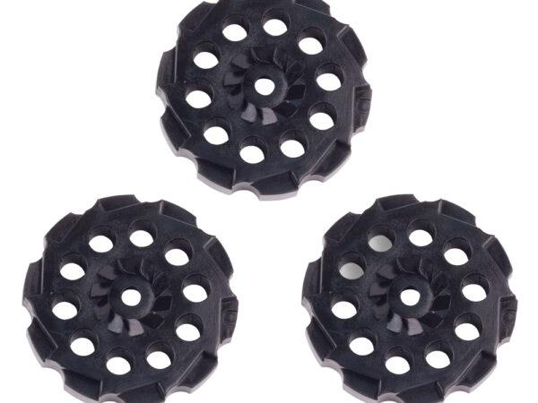 Crosman 407T Spare Clips Air Pistol 177Pellet Black Plastic