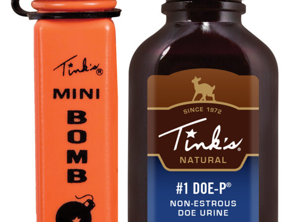 Tinks W6249 #1 Doe-P w/Mini Bomb Deer Attractant Doe Urine Scent 1oz Bottle
