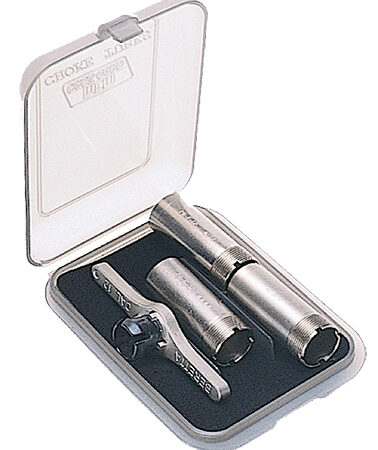 MTM Case-Gard CT341 Choke Tube Case  3 Chokes Polypropylene Clear Smoke