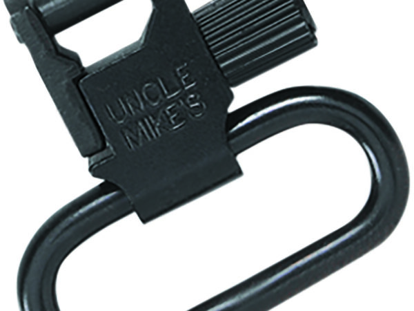 Uncle Mike's 14033 Super Swivel Quick Detach Tri-Lock Blued 1.25" Loop for Rifles or Shotguns w/QD Bases