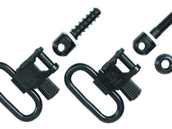 Uncle Mike's MO10022 Super Swivel  Quick Detach 115 Tri-Lock Nickel 1"