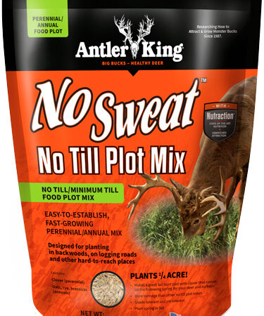 ANTLER KING NO-SWEAT NO-TILL - 1/4 ACRE 4.5LB SPRING/FALL