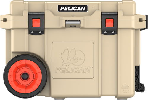 PELICAN COOLERS IM 45 QUART - ELITE TAN W/ WHEELS