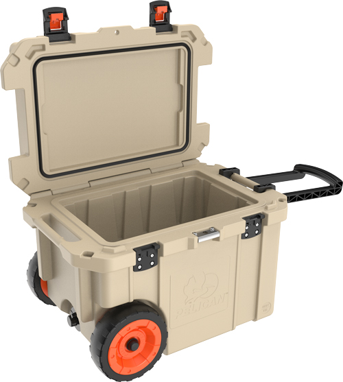 PELICAN COOLERS IM 45 QUART - ELITE TAN W/ WHEELS - Image 2