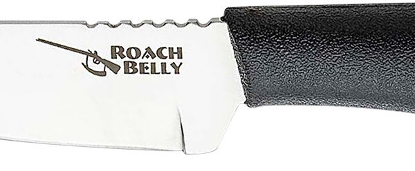 Cold Steel 20RBC Roach Belly 4.50" Fixed Serrated 4116 Stainless Steel Blade/Black Polypropylene Handle