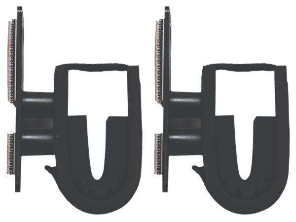 Rugged Gear 10030 Dual Lock Gun Holder Rifle/Shotgun Black Metal