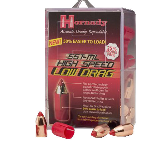 Hornady 67273 SST-ML  50Cal Sabot Super Shock Tip 250gr 20 Per Box/10 Case