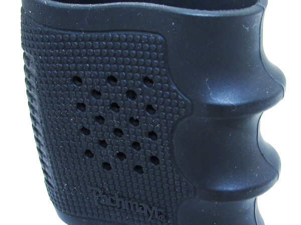 Pachmayr 05166 Tactical Grip Glove  made of Rubber with Black Finish & Finger Grooves for S&W Sigma, Walther P99 & Taurus 24/7