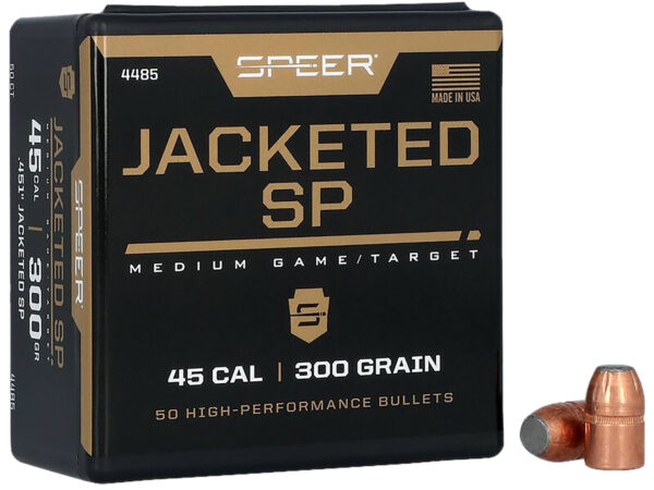 Speer 4485 Handgun Plinking .451 300 gr Jacketed Soft Point