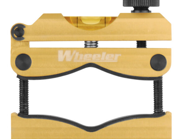 Wheeler 119050 Pro Reticle Leveling System Black/Yellow Aluminum Universal