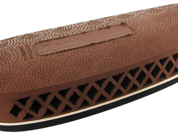 Pachmayr 00007 F325 Deluxe Brown w/White Line Medium Rubber For Rifle/Shotgun