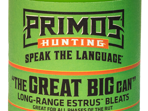 Primos 738 The Great Big Can Doe Bleat Attracts Deer Green Plastic