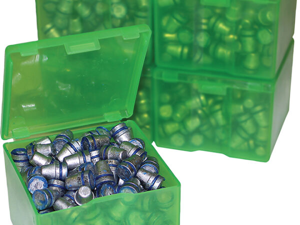 MTM Case-Gard CAST116 Cast Bullet Multi-Caliber Handgun Green Polypropylene 200 9mm bullets