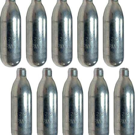 BYRNA 8 GRAM CO2 CARTRIDGES + - OILER 10 PACK FITS CL & SD