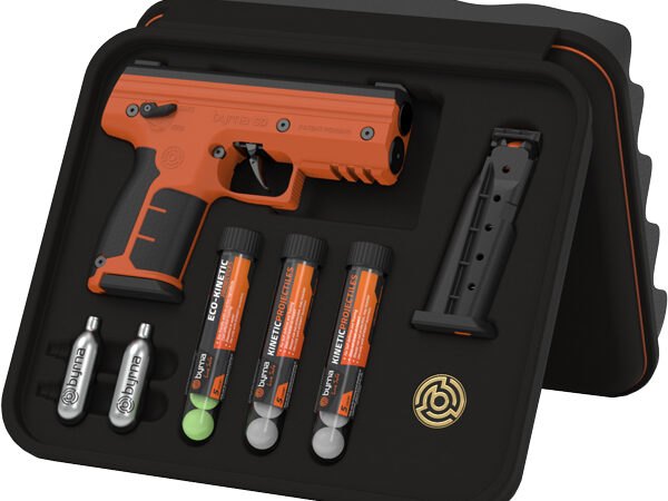 BYRNA SD KINETIC KIT ORANGE W/ - 2 MAGS & PROJECTILES