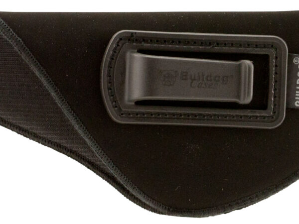 Bulldog DIP3 Deluxe  IWB Black Suede Like Belt Clip Fits Taurus Millennium/2.50-3.75" Barrel Right Hand
