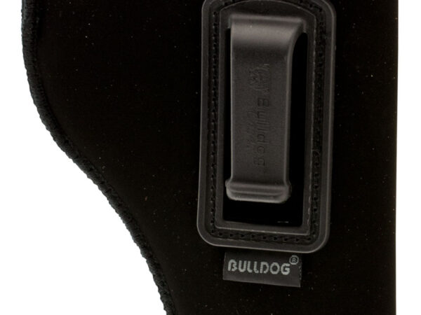 Bulldog DIP12 Deluxe  IWB Black Suede Like Belt Clip Fits Taurus Judge/3-4" Barrel Right Hand