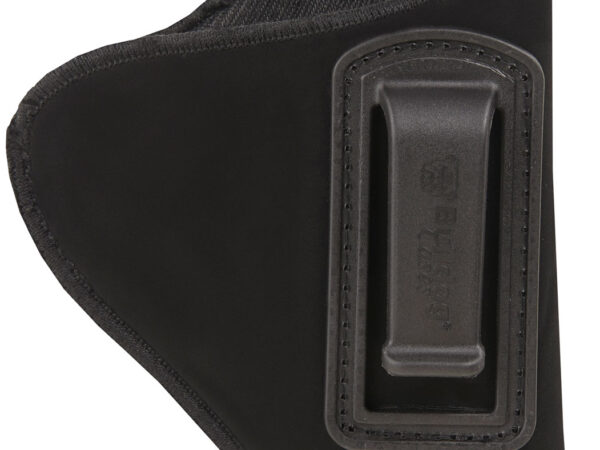 Bulldog DIP20 Deluxe IWB Black Suede Like Belt Clip Fits Glock 42/43/Ruger LC9/2-3" Barrel Right Hand
