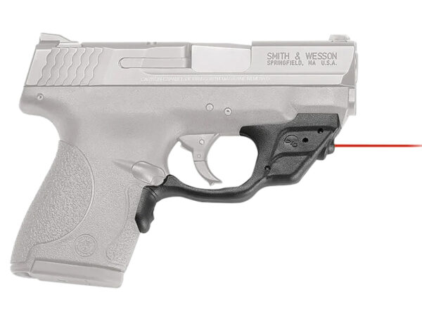 Crimson Trace 0135601 Laserguard  S&W M&P Shield/Shield M2.0, Red Laser Black Polymer