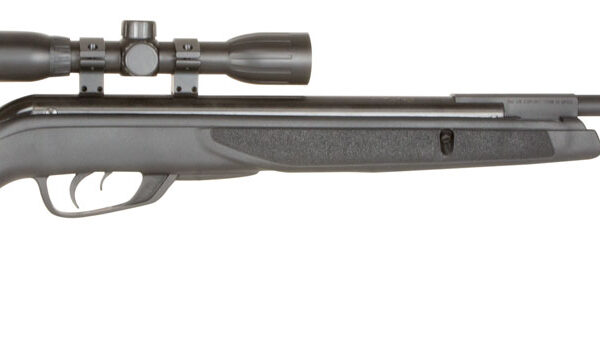 Gamo 6110067854 Wildcat Whisper Air Rifle Gas Piston 177 1rd Shot Black Black Receiver Black Molded All Weather Stock Scope 4x32mm