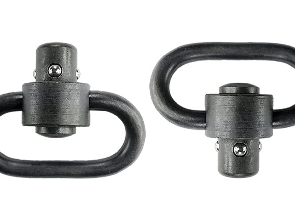 GrovTec US Inc GTSW288 Heavy Duty  1.25" Push Button Black Manganese Phosphate Steel