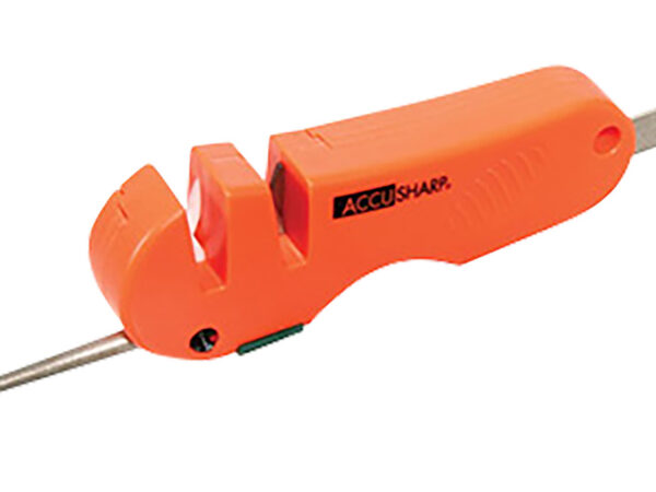 AccuSharp 028C 4-in-1 Sharpener Hand Held Coarse Tungsten Sharpener Orange