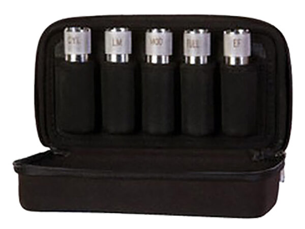 Carlson's Choke Tubes 00400 Choke Tube Case Protective Case Black Holds 5 Chokes Nylon Textured