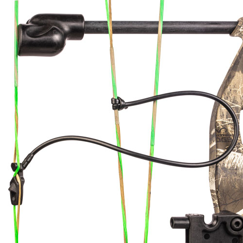 TROPHY RIDGE NO TIE TUBE PEEP - 1/4" BLACK - Image 2