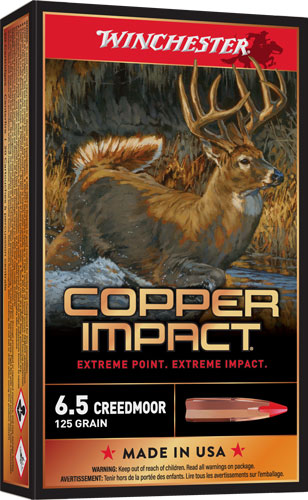 WINCHESTER COPPER IMPACT 6.5 - CM 125GR 20RD 10BX/CS - Image 2