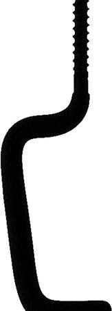 MUDDY SCREW IN ACCESSORY HOOK - RUBBER COATED STEEL HOOK