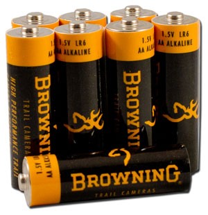 BROWNING ALKALINE BATTERIES - AA 8-PACK