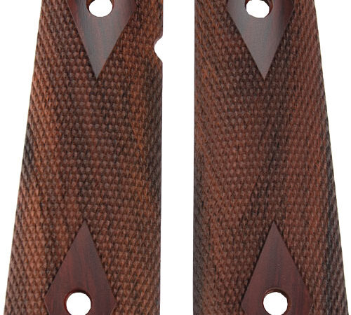 ED BROWN GRIPS 1911 GOVT. - DOUBLE DIAMOND COCOBOLO