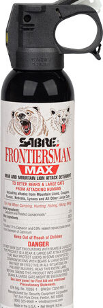 SABRE FRONTIERSMAN MAX BEAR & - MOUNTIAN LION SPRAY 9.2OZ