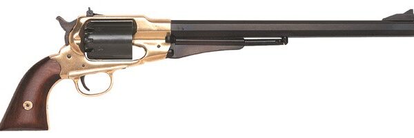 TRADITIONS BP REVOLVER BISON - 44 CAL 12" BRASS/WALNUT
