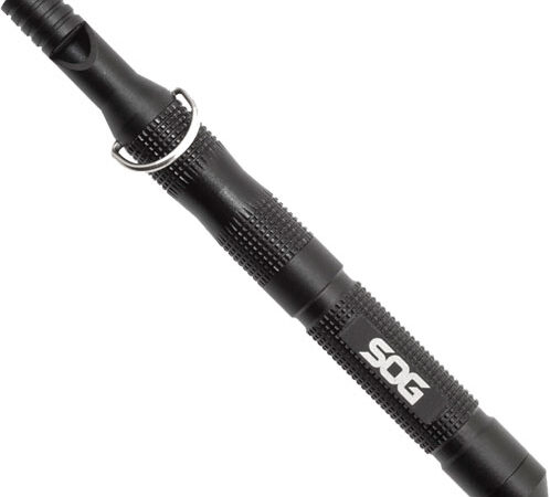SOG FLINT BLACK ANODIZED - SAFETY TOOL