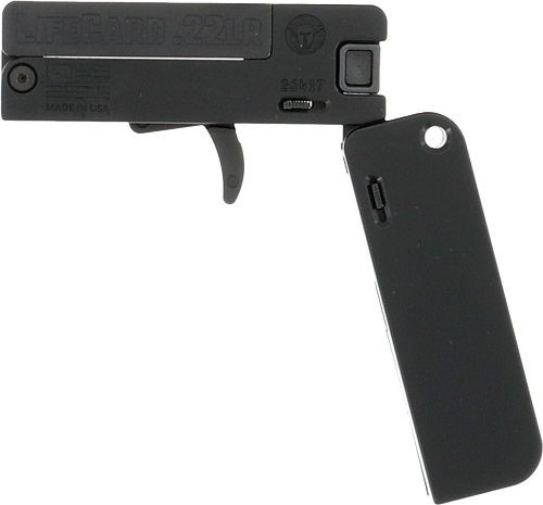 TRAILBLAZER LIFECARD 22LR - SINGLE SHOT BLACK