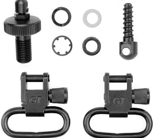 GROVTEC SWIVEL SET MOSBERG 500 - 12 GA. MAGAZINE CAP SWIVEL SET