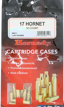 HORNADY UNPRIMED CASES 17 - HORNET 50 PACK 5PK/CS