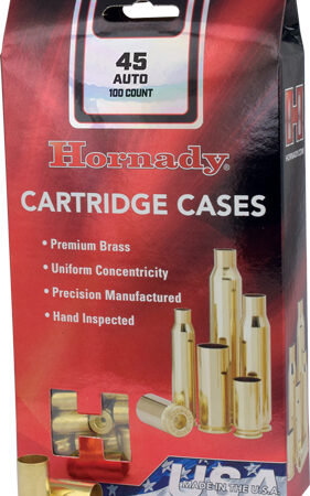 HORNADY UNPRIMED CASES 45 ACP - 100 PACK 5PK/CS