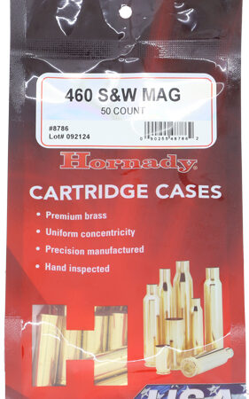 HORNADY UNPRIMED CASES 460 SW - 50 PACK 5PK/CS