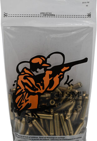 HSM BRASS 223 REMINGTON ONCE - FIRED UNPRIMED 100 PACK